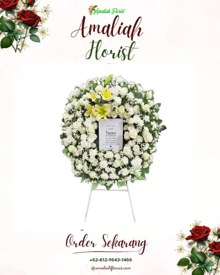 Krans Bunga Duka mas